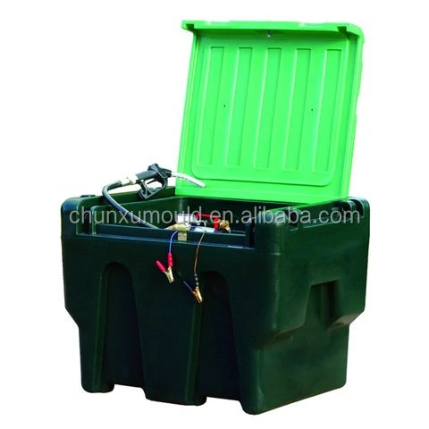 OEM roto molded plastic portable diesel fuel tank