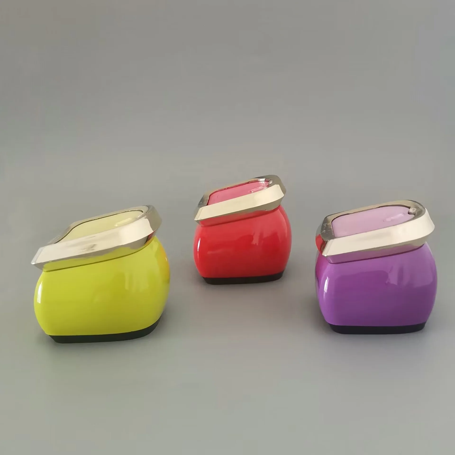 5.5cm unique block plastic heel shoe making