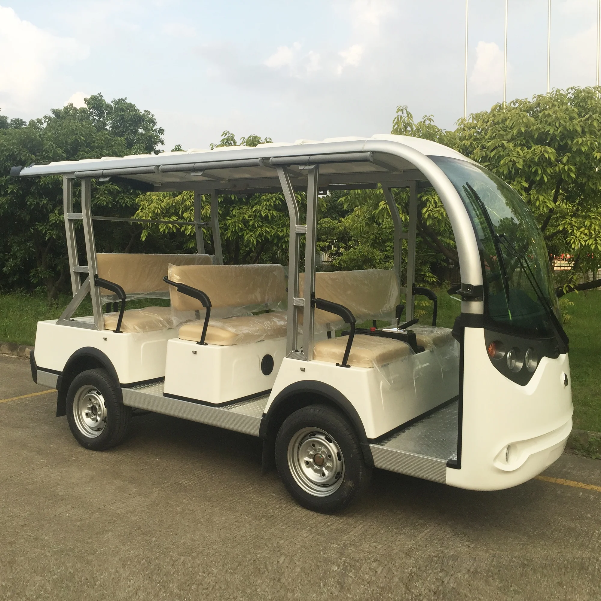 
Electric Sightseeing Bus with 8 Seats from Lvtong Factory 