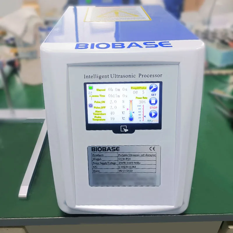 Biobase portable Ultrasonic Cell Disruptor Liquid Processor laboratory cell mixer Disruptor