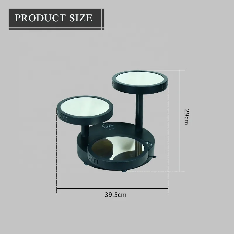 bar supplies Abyss effect luminous whisky Champagne wine stand Glowing Wine base Creative Display rack LED fruit tray