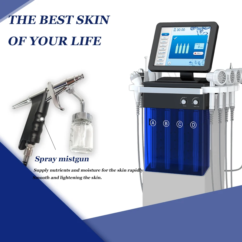 11 in 1 Beauty Salon Facial Care Hydra dermabrasion machine multifunction aqua facial cleaning hydro microdermabrasion machine