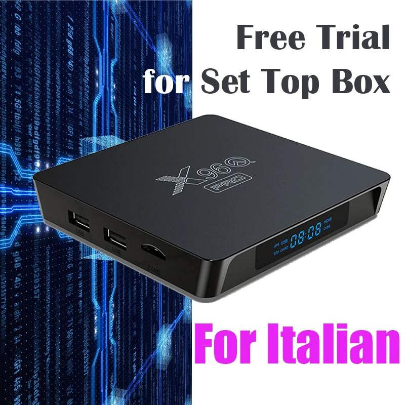 2024 Newest Italy IPTV 1 Year Account Subscription Server Italian Free Test Italia Smart Code Android TV Box Smart List M3U
