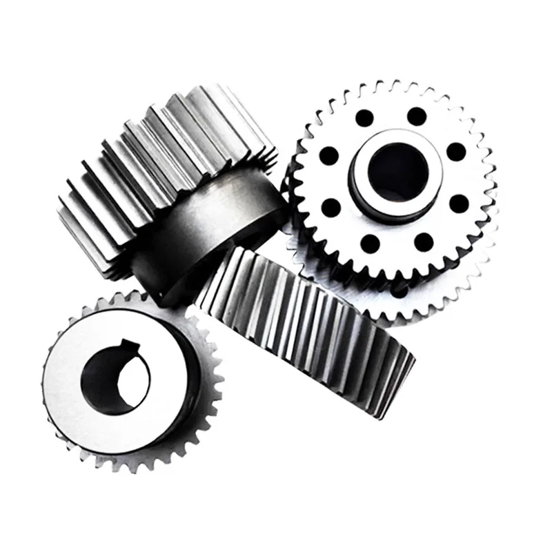 metal micro small round double spur gears pinion