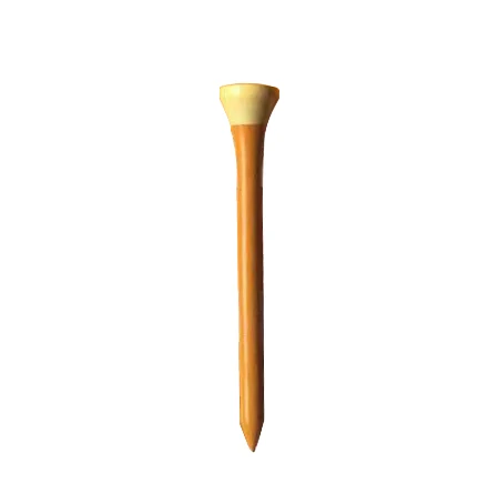 New Arrival Golf Pegs Wooden Golf Tees Creative Design Two colors Painted Tees