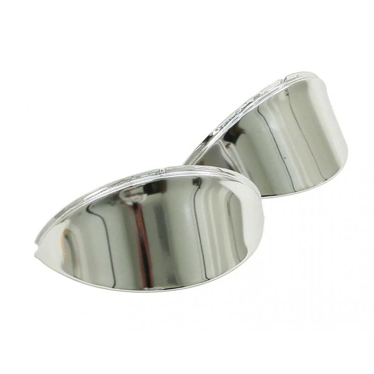 Eye Brows Stainless Stee,Compatible with  all VW models Bug, Bus and Type 3, Pair