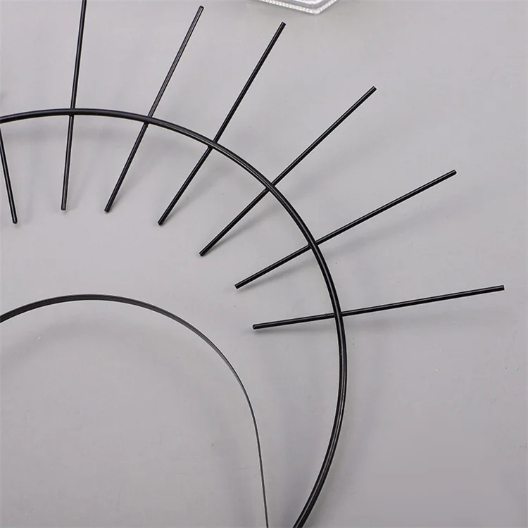 M113 European-style Notre Dame Halo Hair Crown, new metal notre dame hair accessories halo plating geometric crown