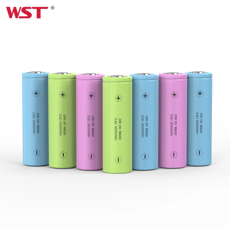 WST High Cost Performance Cylindrical Rechargeable 3.7V 2600mah Real Capacity OEM ODM Customizable Battery Cell for Power Bank