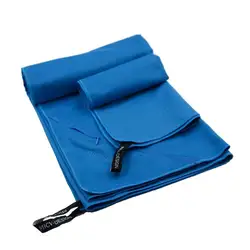 China factory superdry wholesale Custom size microfiber beach sport towel gym with mesh bag