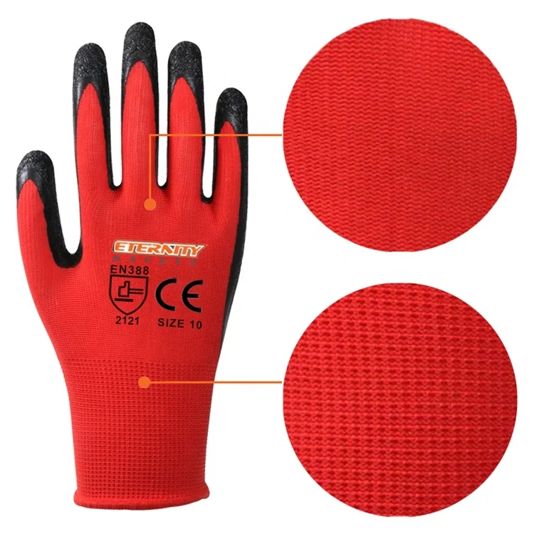  Espuma де латекс guantes de trabajo покрытие