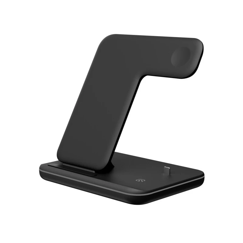 
New upgraded Design 3 in 1 15W Wireless Charger pad Multi-functional earbuds Iphone iwatch 