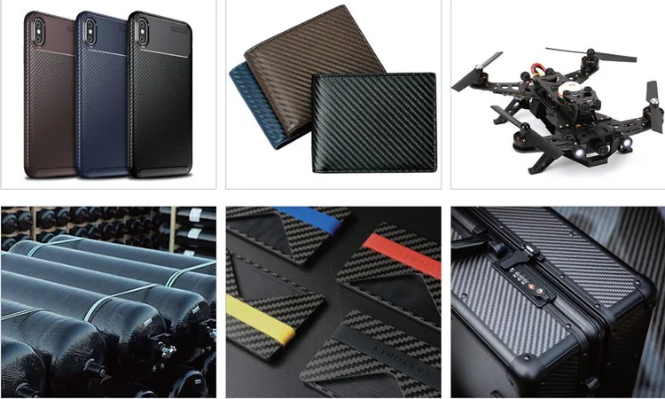 High Quality 3k 200gsm Woven Carbon Fiber Fabric In Twill