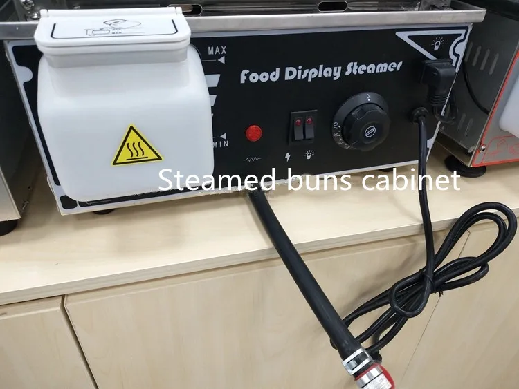 Стекло 6 слоев Электрический булочка хлеб пароход шкаф дисплея замороженных продуктов витрина теплой JC-FW-002