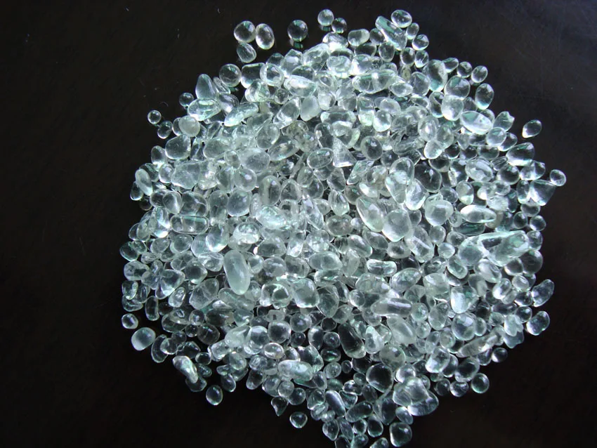 Cheapest price Irregular glass pellets