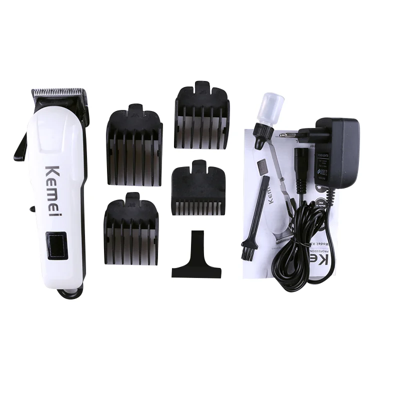 KEMEI 809A Wholesale cordless hair clipper professional rechargeable hair trimmer cordless electric hair clippers