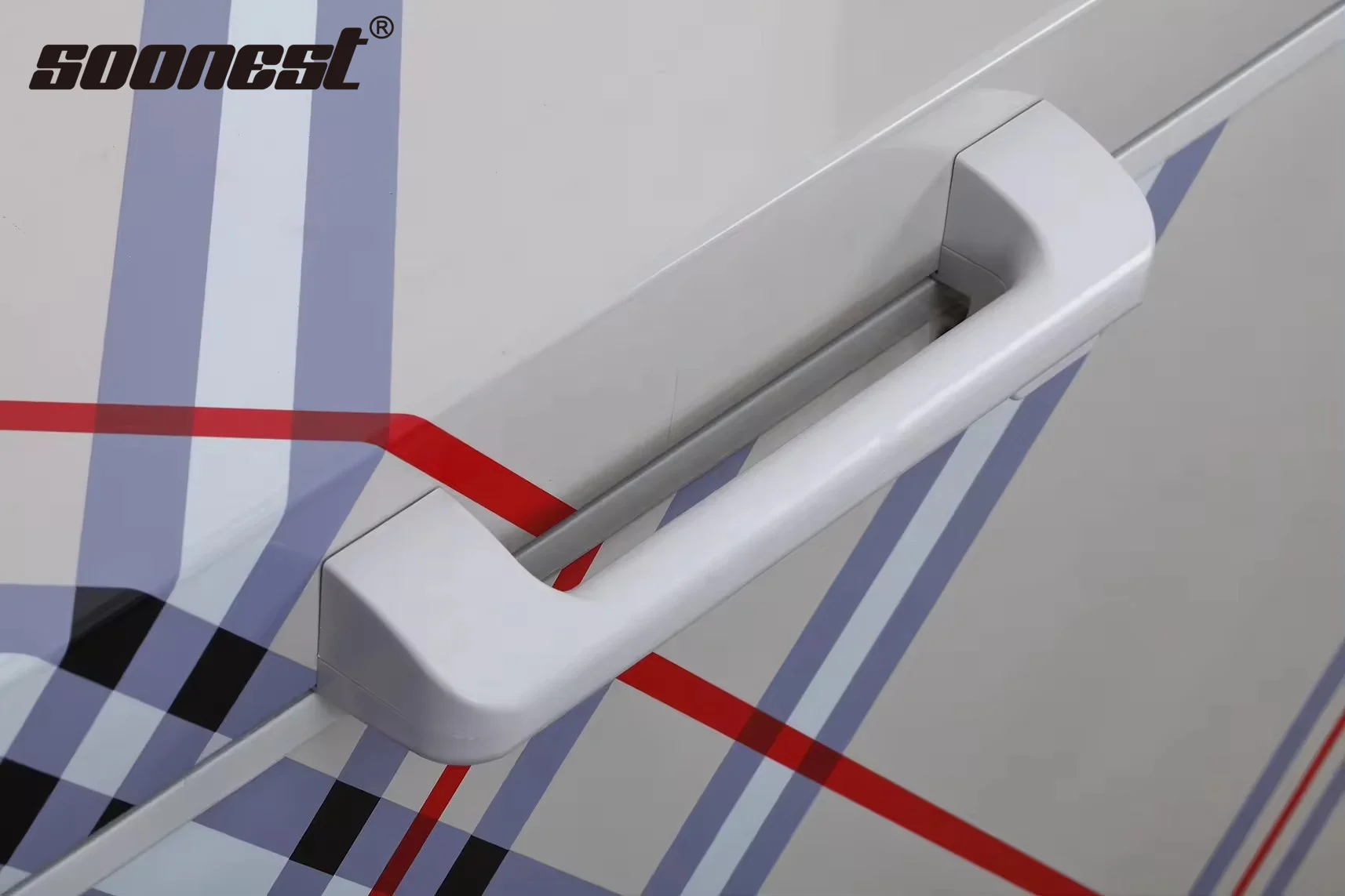 Solar Fridge For Shops Solar Powered Refrigerator Fridge Freezer Double Door 12/24V DC Battery Solar Deep Refrigerator