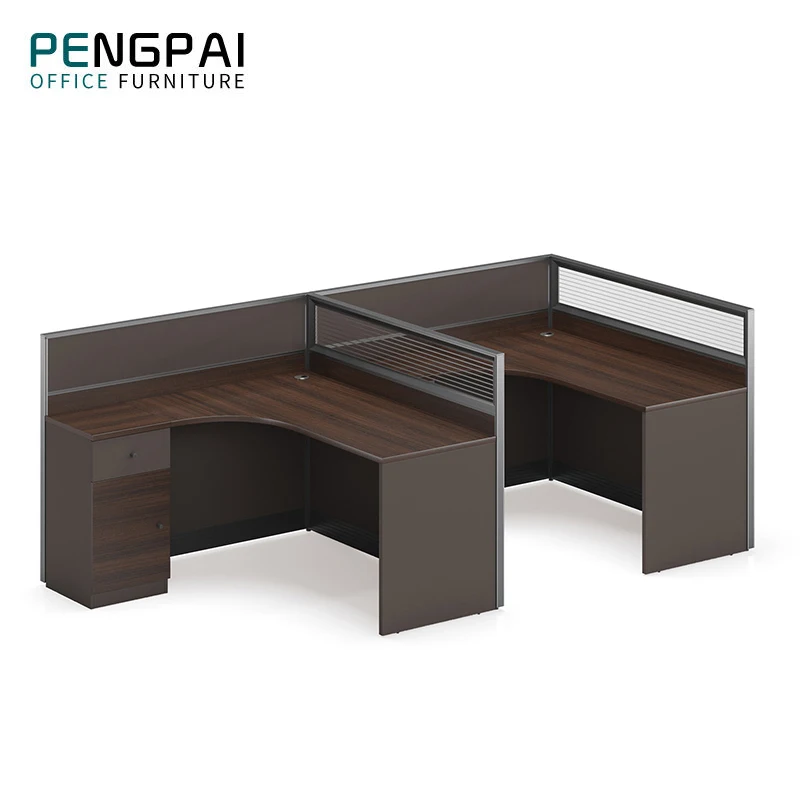 Office Furniture  modern wooden L shape executive workstation manager staff desk table workstation