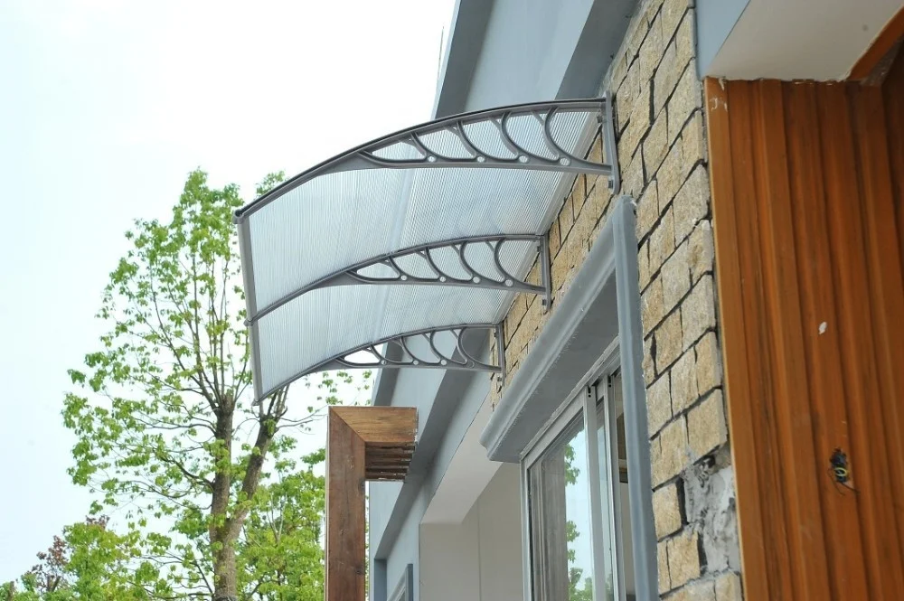 Abs Awning Bracket Polycarbonate Awning Sunshade and Waterproof Outdoor Roof Polycarbonate Canopy
