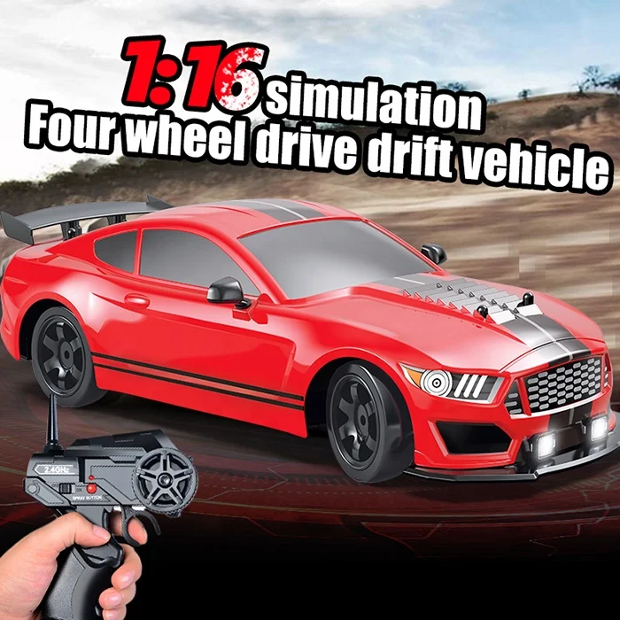1/16 4wd 2.4g Remote Control Sport Racing Rc Toy Car Mini Drift Car High Speed Toy Rc Drift Car For Kid Toys
