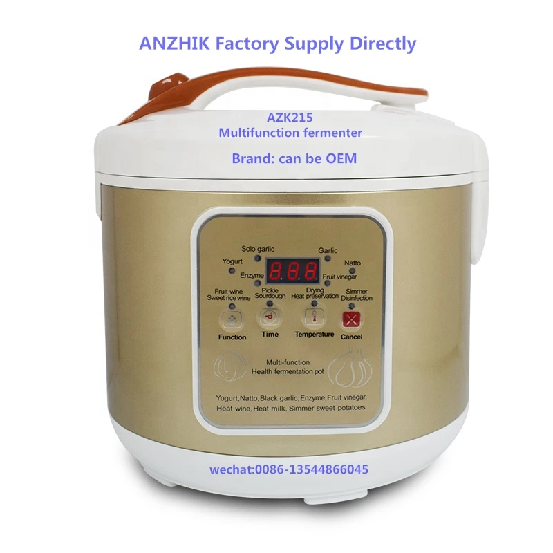 AZK215 AZK factory supply Full Intelligent Black Garlic Fermentation Machine for DIY Home-made Multi Function Health Maker