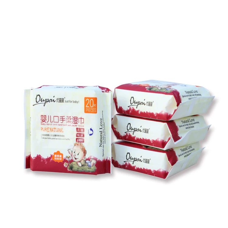 Wet Napkins Antibacterial Wet Waterwipes For Baby