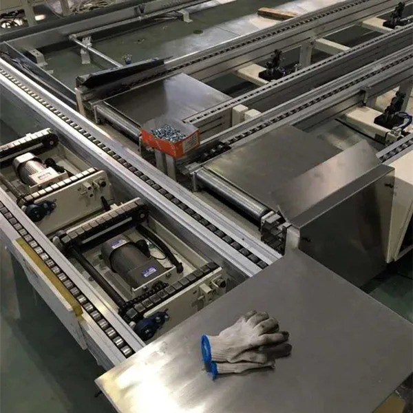 Автоматизированная производственная линия конвейера с цепным приводом