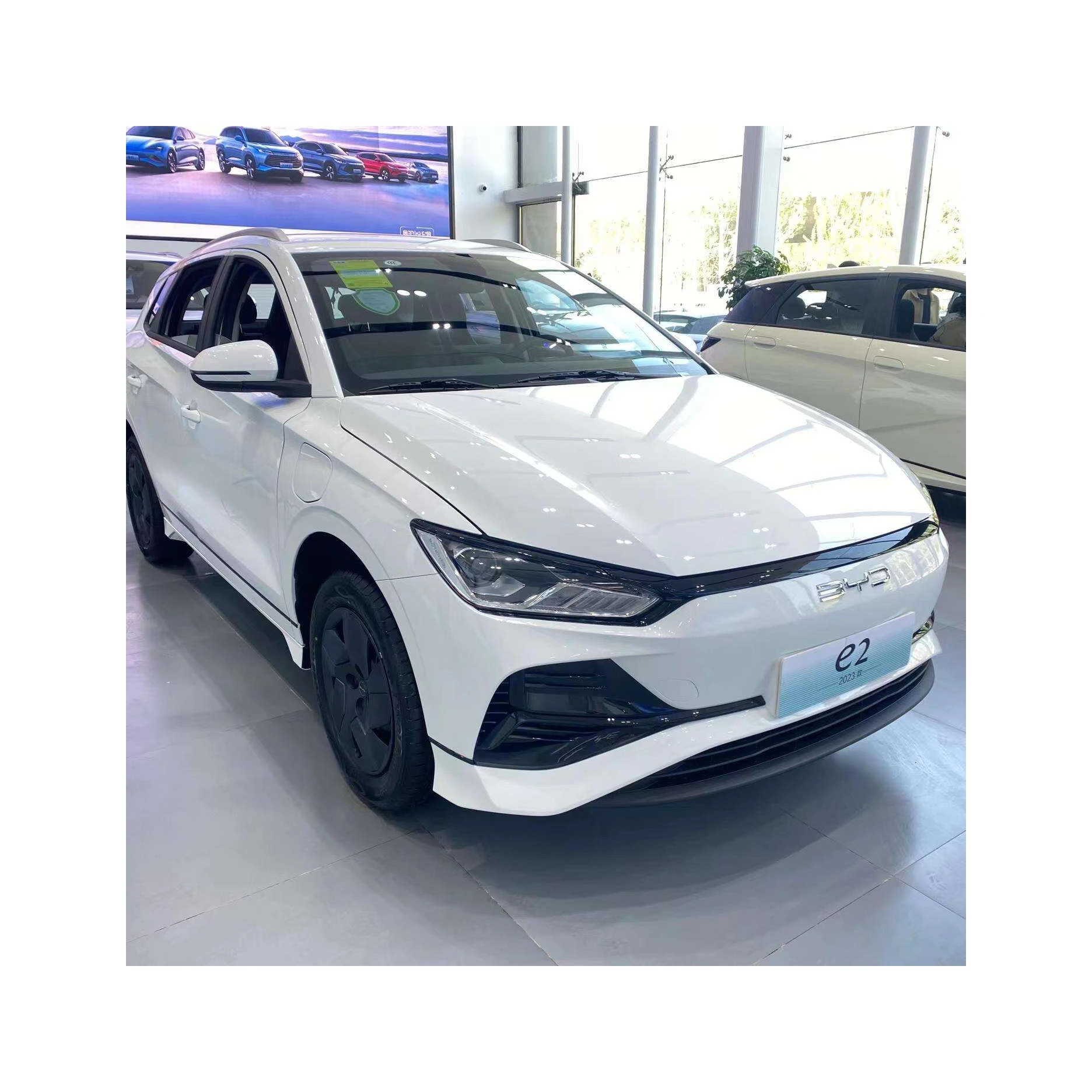 High Quality Wholesale 95 Ps Electric Motor Car With 405 Km Range 130 Km/H Maximum Speed For Electric Vehicle Byd E2