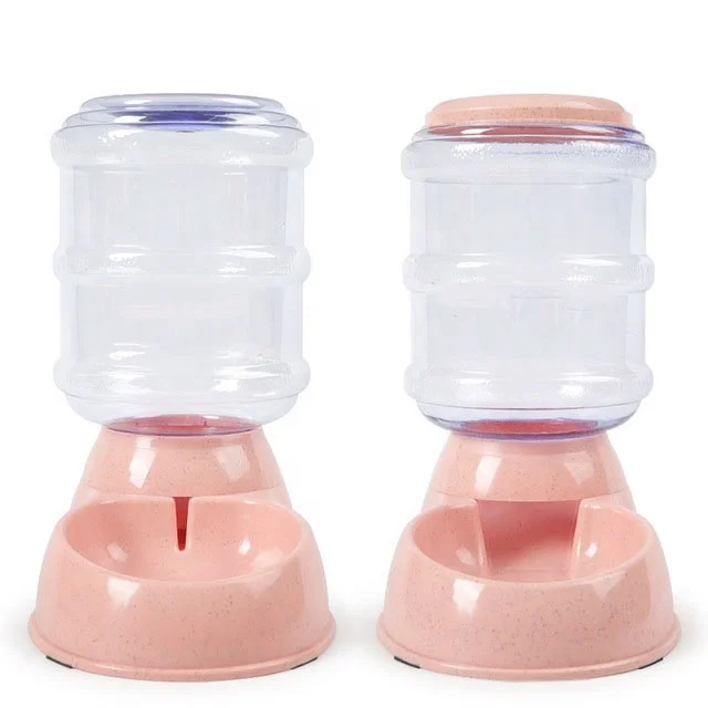 
3.8L Wholesale Plastic Elevated Water Dispenser Automatic Pet Dog Cat Water Feeder 