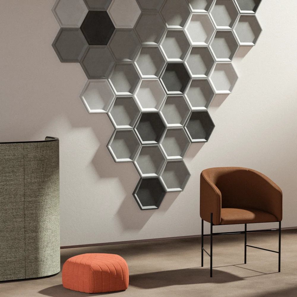 Manufacturer Direct Sale Luxury Modern Concrete Three-Dimensional Wall Tiles Custom Hotel Bar Decor for Home Art Wholesale