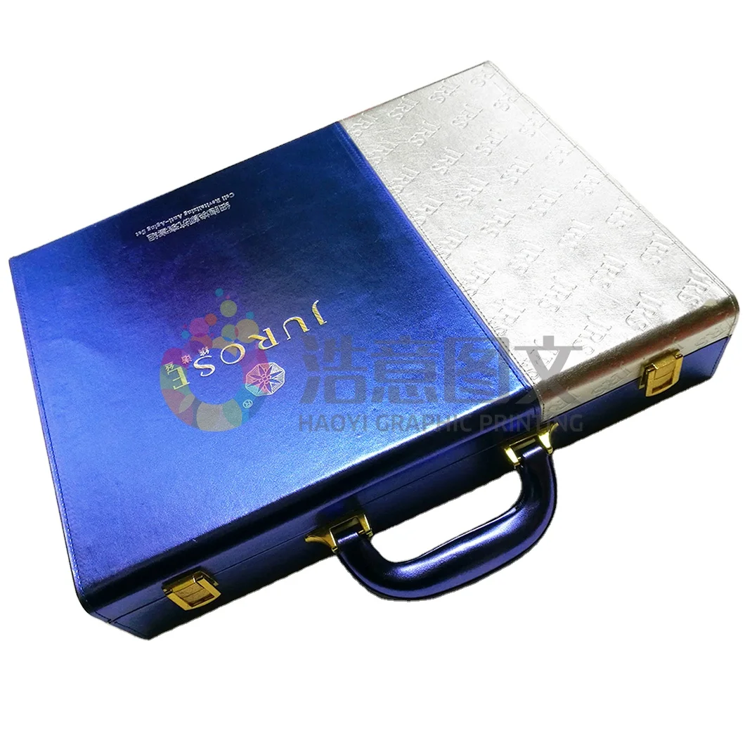 Wholesale Fancy Durable Degreedable Perfume Gife Costom Logo Design Packing Boxes Exquisite Royol Color Cosmetic Make-up Chinese