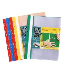 A4 PP Portable Display Book With Pockets 10 / 20