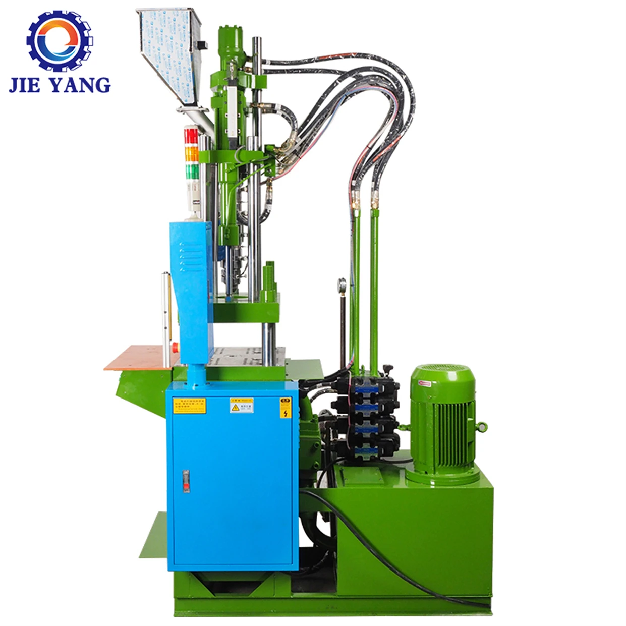 Hydraulic led bulb making machine , led light making machine Vertical injection molding machine