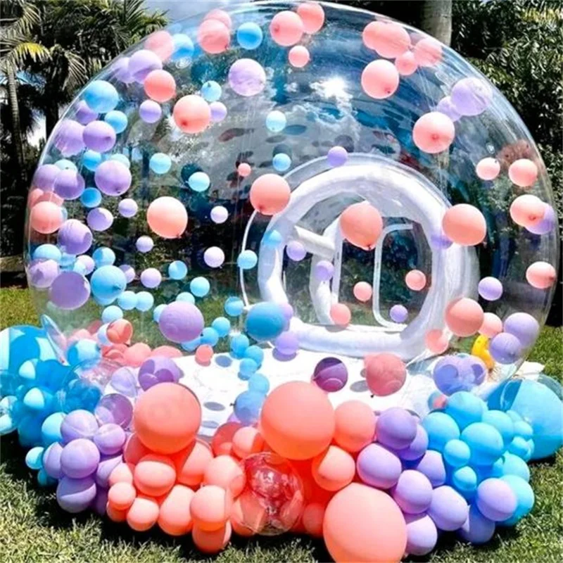 High quality bubble Tent Inflatable balloon clear dome outdoor camping tents party clean bouncy bubble ballon house