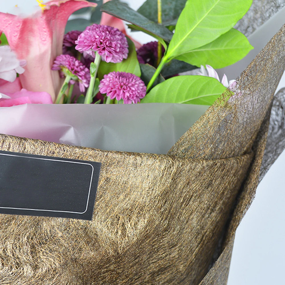 Hot sale creative gift hemp flower shop cloud silk paper packaging wrapping paper for flower