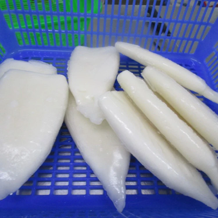 Высококачественные сертифицированные свежие продукты щупальца замороженные целые гигантские кальмары по оптовой цене