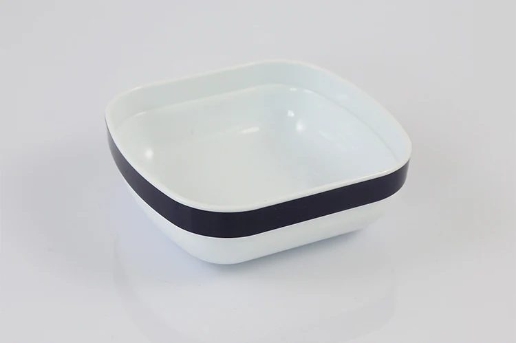 Airline Catering Reusable Dinnerware Salad Bowl