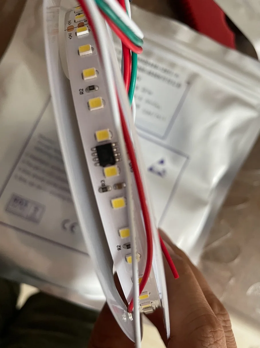 3years Warranty Flexible Lighting Strip 24V Led Strip Ws2811 White 5050