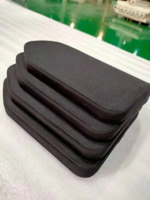 Light weight NIJ IV ceramic hard aluminum oxide/silicon Carbide Bulletproof Plate
