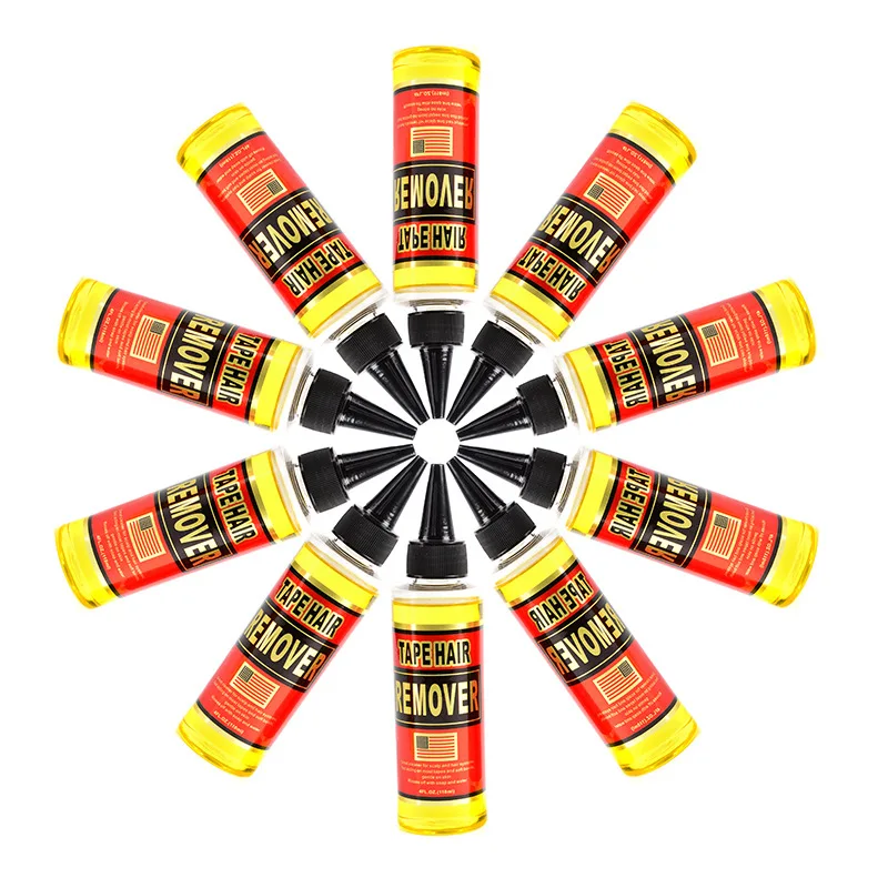 120ml Adhesives Remover For Tape Hair Extension Double-Sided Glue Remover For Lace Frontal Wig Remover