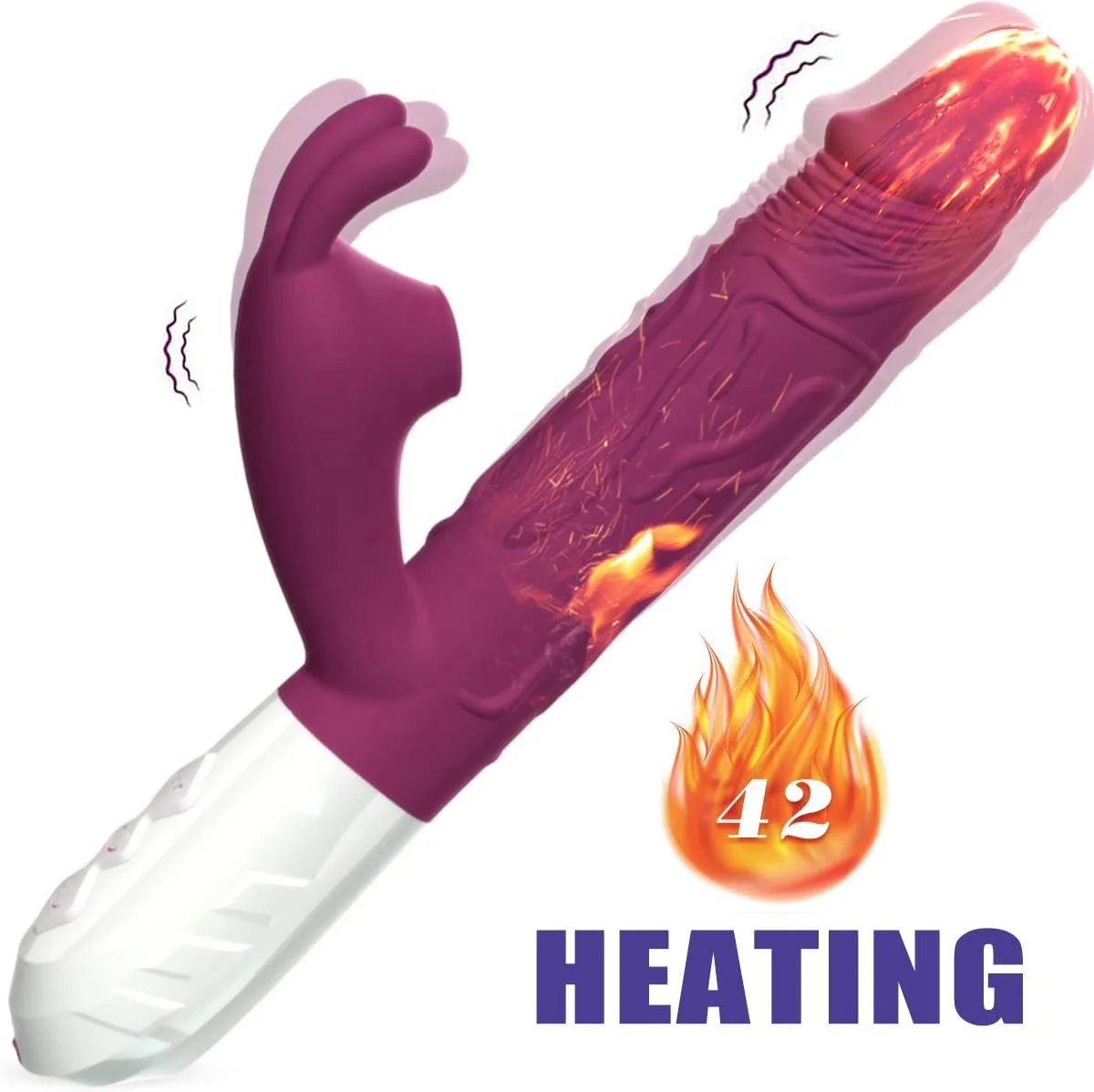 Hot Realistic Rabbit Vibrator Dildo for Women Vaginal Health G Spot Vibrator Waterproof Clitoral Stimulator for Beginners