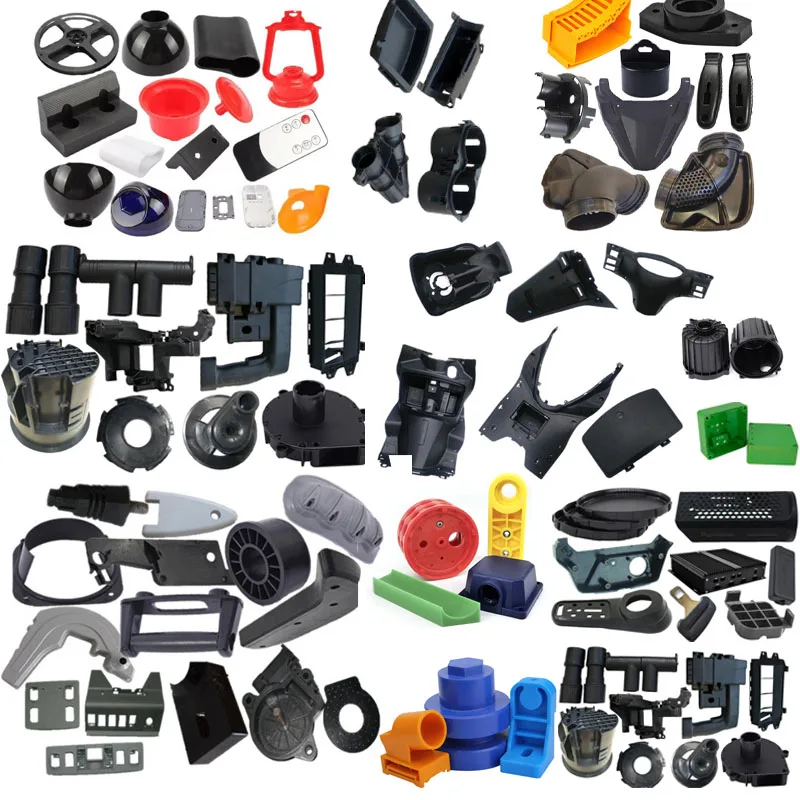 OEM Custom Small Quantity Mass Production PA66 GF30 ABS Nylon Plastic Injection Molded Parts Custom Fabrication Services