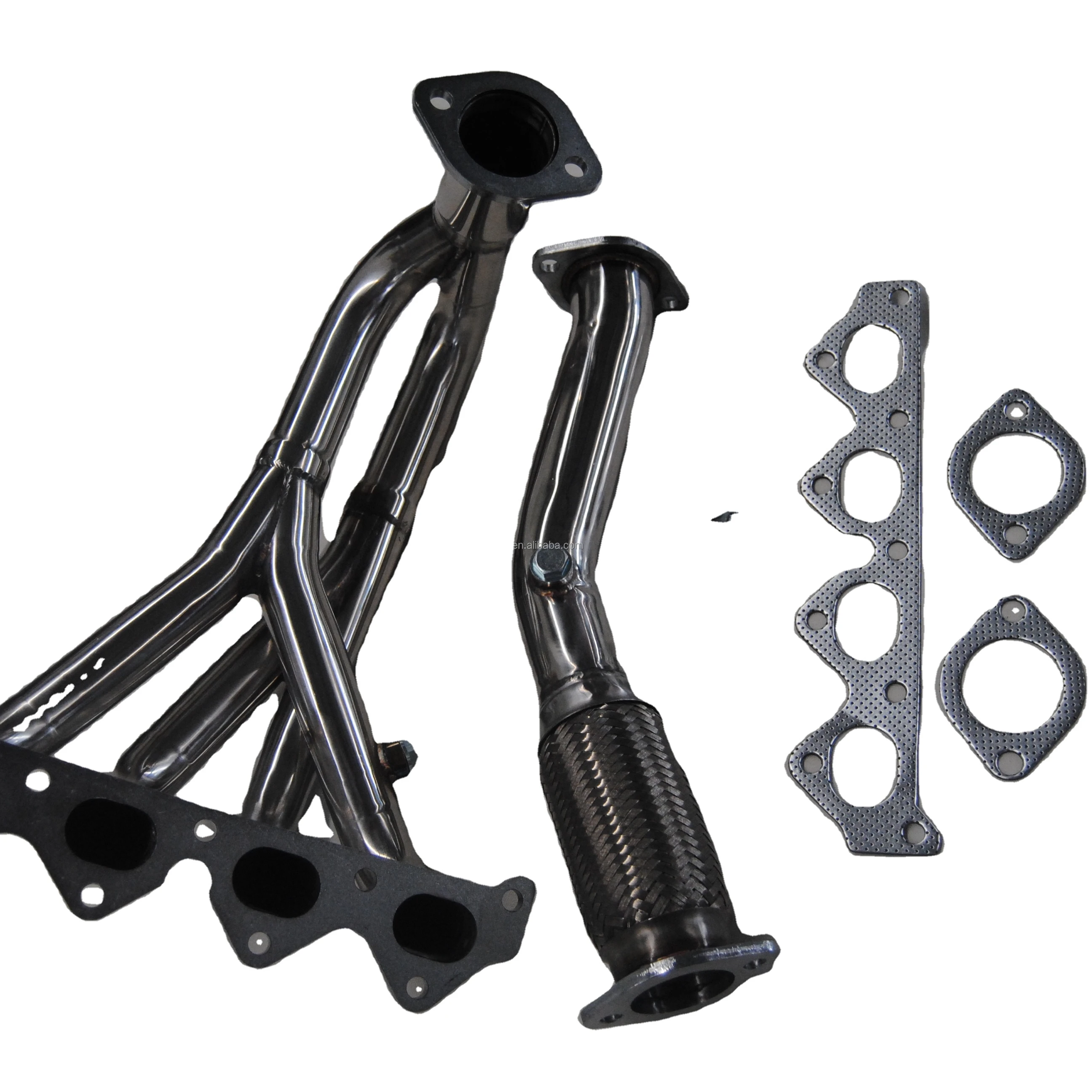 Car Tip Stainless Steel Exhaust Pipes Headers for  97-01 2.0L Hyundai Tiburon/Elantr