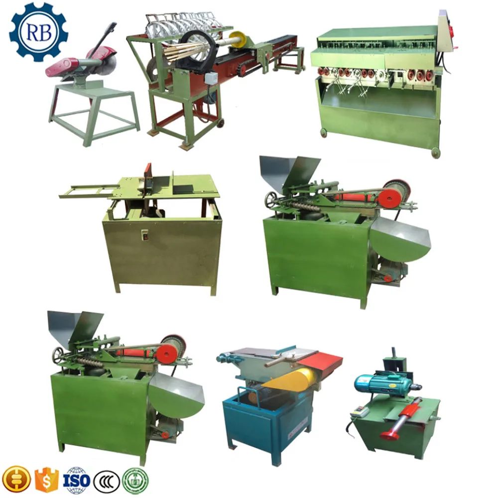 High quality round  bamboo chopstick production line chopstick making machine easy to use