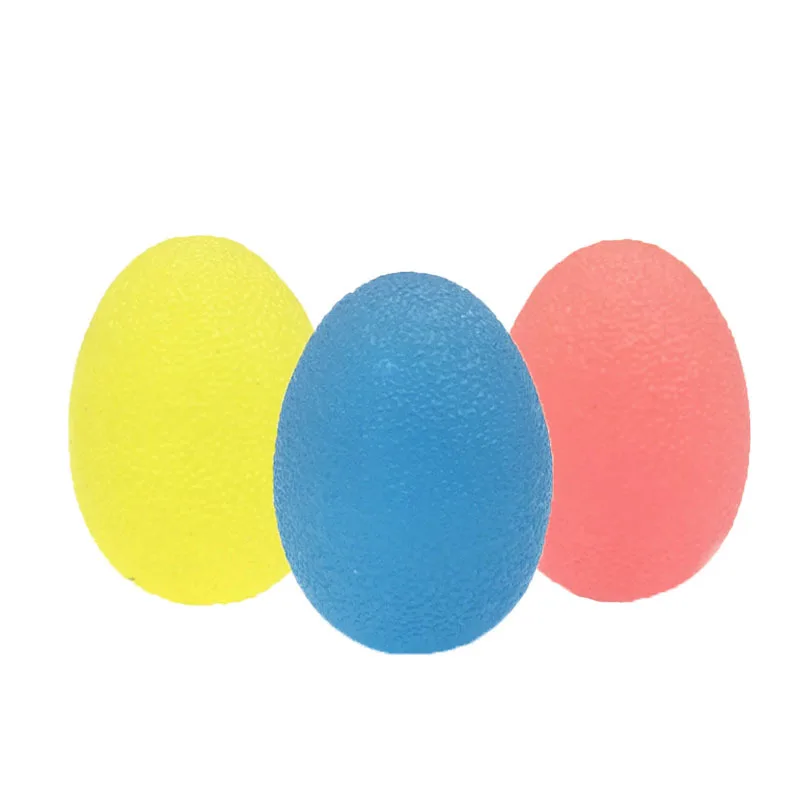 
Wholesale Fitness Ball Anti Stress Ball Egg Shape TPE Finger Strength Exerciser Hand exercise balls 