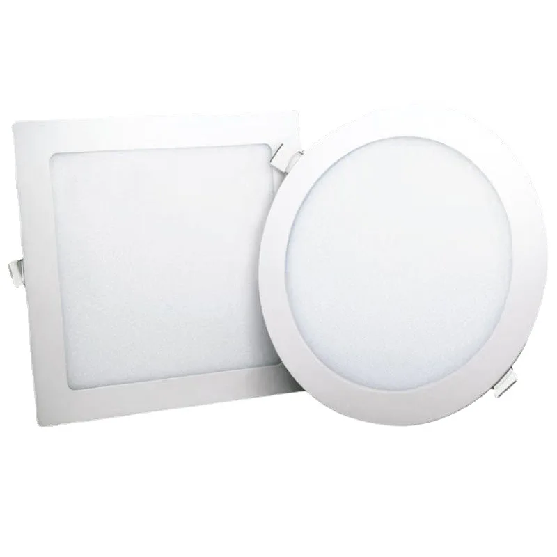 New Recessed Ultra-thin Anti-glare Led Ceiling Panel Light Flat Led Panel Lamp Price For Home Shopping Indoor
