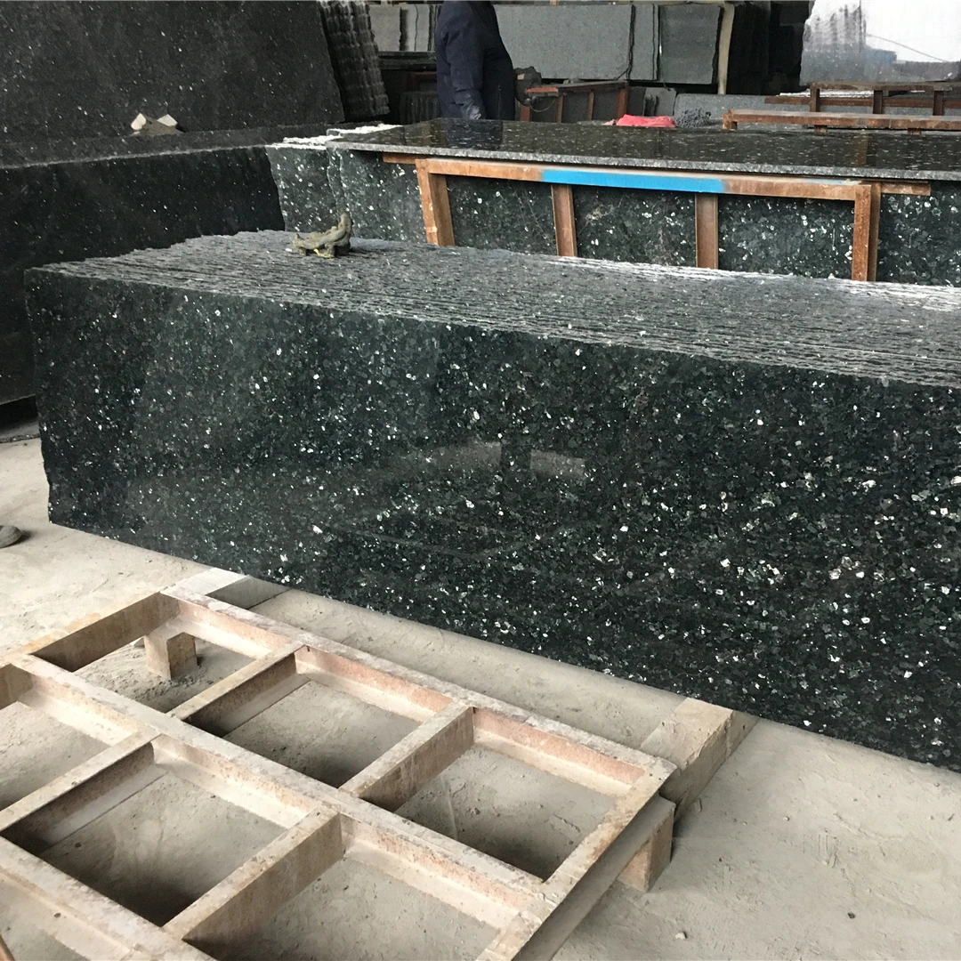Natural Polished Norway Emerald green Granite