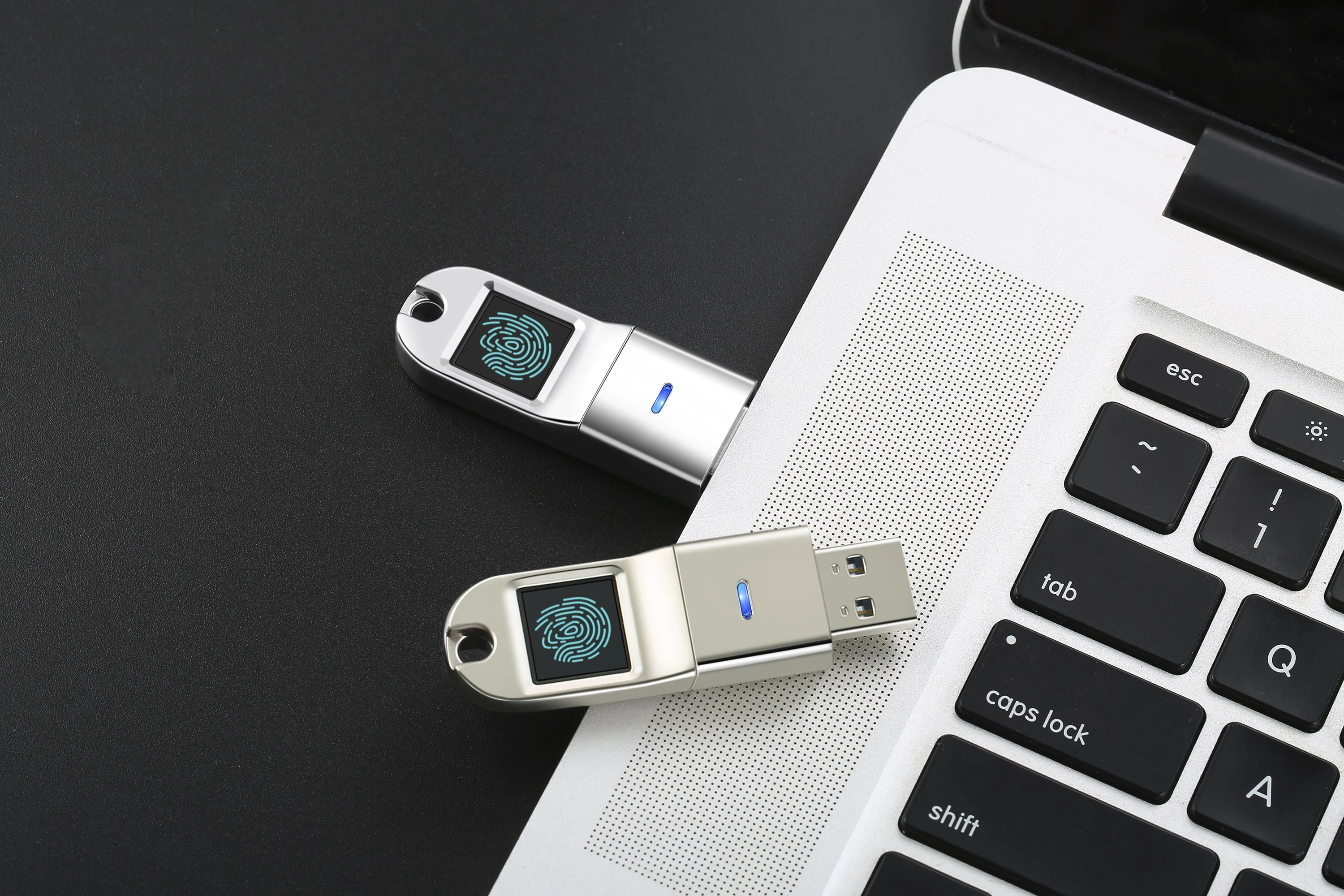 Заводской высокоскоростной USB флэш-накопитель индивидуальный сканер отпечатков пальцев новый дизайн рекламная печать логотипа USB3.0 32G64G128G