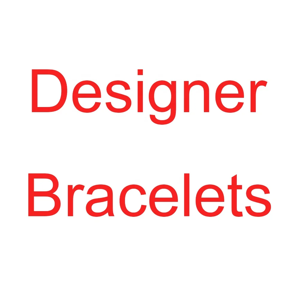 Designer Bracelet Popular Brand Inspired Wholesale Famous Bracelets Luxury Custom Bangles