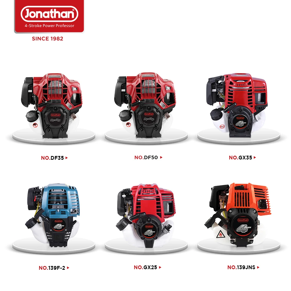 China manufacturer 42.7cc 52cc two stroke gasoline small engine