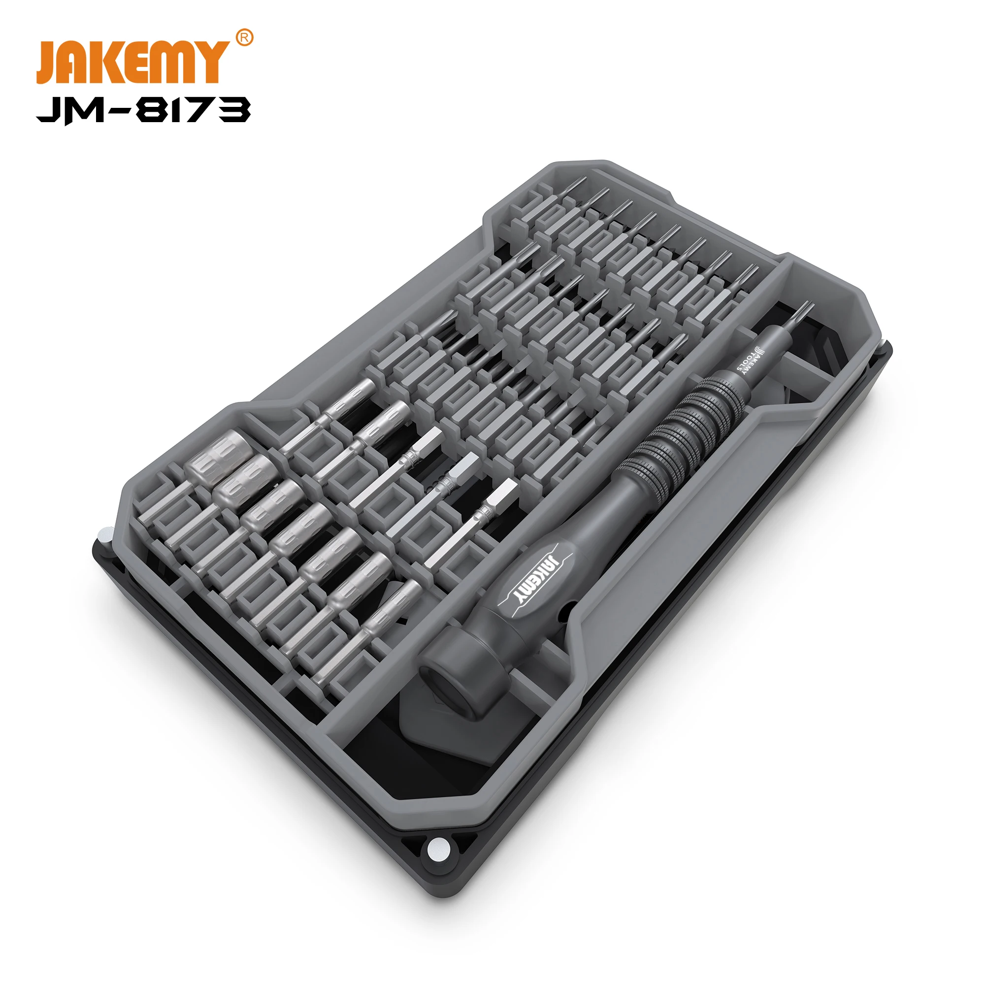  Новый продукт JM-8173 Профессиональный инструмент для ремонта отвертки набор в коробке с Многослойная конструкция обустройства дома DIY